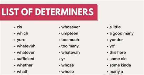 whatever determiner .
